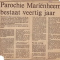 krantenknipsel 1977 parochie 40jaar 1977