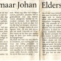 2008 Krantenknipsel Johan Elders wordt 105 jaar 2008