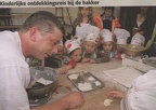Eddy Veldkamp in de bakerij 2011