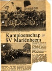 1981 sv marienheem krant