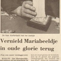 Mariabeeldje Kieftenbeld 1988