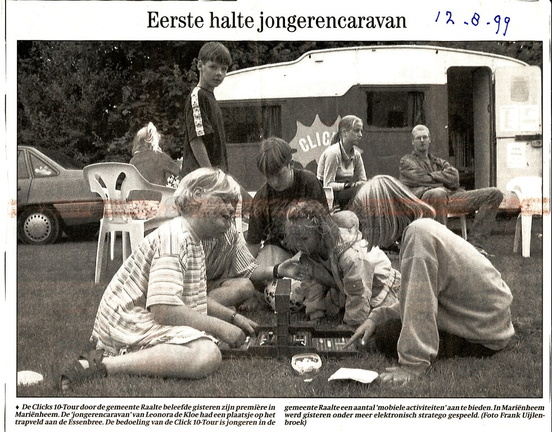 1999 krant aug jongerencaravan