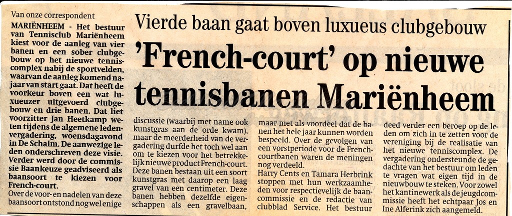 1999 krant febr tennis