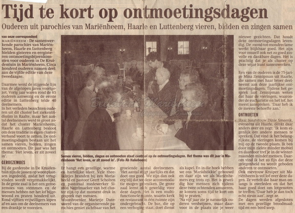 2003 ontmoetingsdagen
