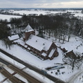 Marienheem in de winter de kerk van bovenaf gezien (21)